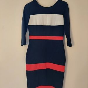 3/4-Length Bodycon Professional Dress